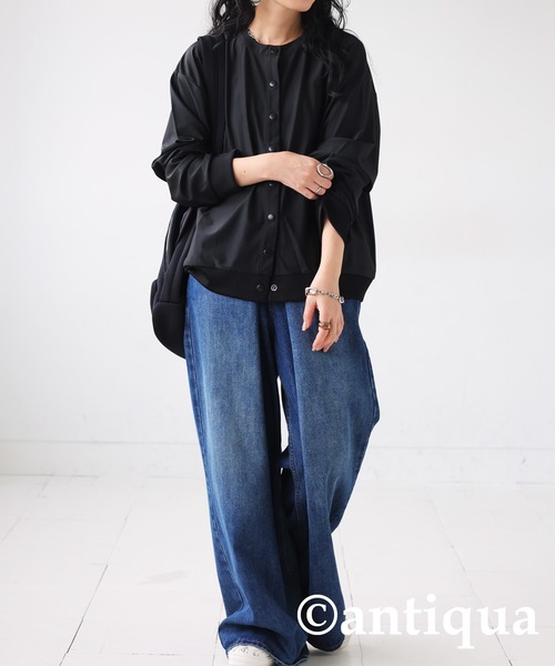 耐塩素生地水陸両用ラッシュガードカーディガン（ラッシュガード