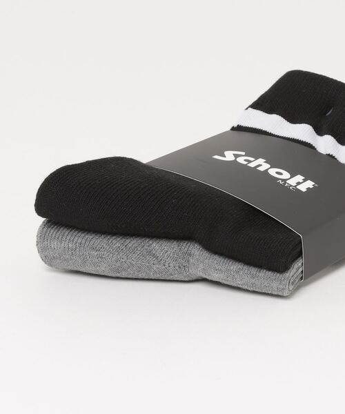 schott（ショット）の「【直営限定】Schott/ショット/HIGH SOCKS STENCIL BULLDOG/ハイソックス ステンシルブルドッグ（ソックス/靴下・メンズ・その他24・F）」の2枚目の写真