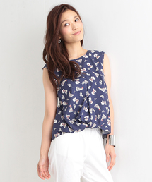 BEAMS LIGHTS Women's | BEAMS LIGHTS / マリン柄 ノースリーブプルオーバー(シャツ/ブラウス)