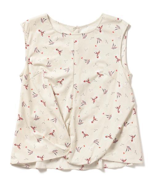 BEAMS LIGHTS Women's（ビームスライツ ウィメンズ）の「BEAMS LIGHTS / マリン柄 ノースリーブプルオーバー（シャツ/ブラウス・レディース・オフホワイト/ネイビー・36/38）」の12枚目の写真