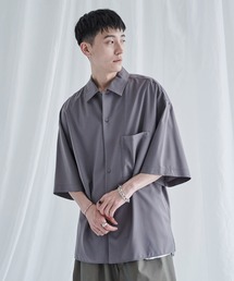 PUBLIC TOKYO(パブリックトウキョウ)の「S140ルーズリラックスオーバーシャツ/半袖(シャツ/ブラウス・メンズ)」