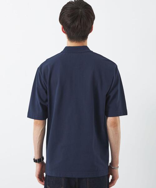 green label relaxing（グリーンレーベルリラクシング）の「GLR ロゴ ポロシャツ（ポロシャツ・メンズ・ターコイズブルー/ライトグレー/ワインレッド/ネイビー・XL/S/M/L）」の7枚目の写真