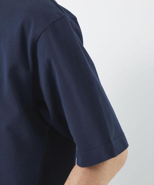 green label relaxing（グリーンレーベルリラクシング）の「GLR ロゴ ポロシャツ（ポロシャツ・メンズ・ターコイズブルー/ライトグレー/ワインレッド/ネイビー・XL/S/M/L）」の5枚目の写真