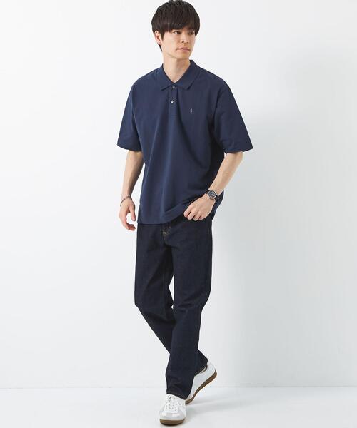 green label relaxing（グリーンレーベルリラクシング）の「GLR ロゴ ポロシャツ（ポロシャツ・メンズ・ターコイズブルー/ライトグレー/ワインレッド/ネイビー・XL/S/M/L）」の14枚目の写真