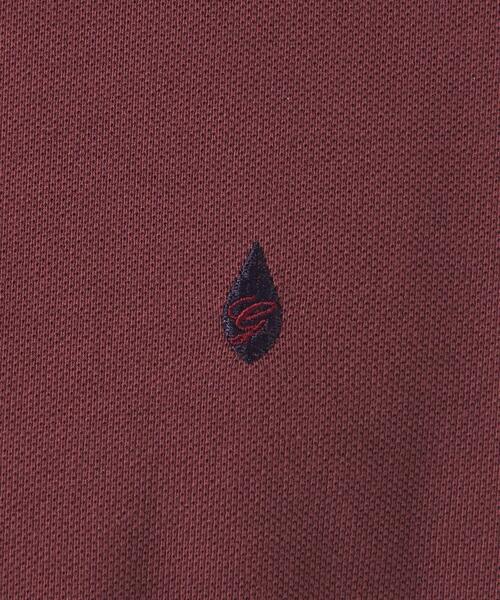 green label relaxing（グリーンレーベルリラクシング）の「GLR ロゴ ポロシャツ（ポロシャツ・メンズ・ターコイズブルー/ライトグレー/ワインレッド/ネイビー・XL/S/M/L）」の10枚目の写真