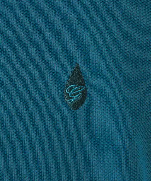 green label relaxing（グリーンレーベルリラクシング）の「GLR ロゴ ポロシャツ（ポロシャツ・メンズ・ターコイズブルー/ライトグレー/ワインレッド/ネイビー・XL/S/M/L）」の8枚目の写真
