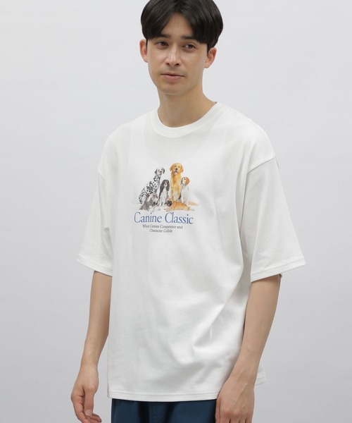 LAKOLE（ラコレ）の「ドッググラフィックT / 961039（Tシャツ