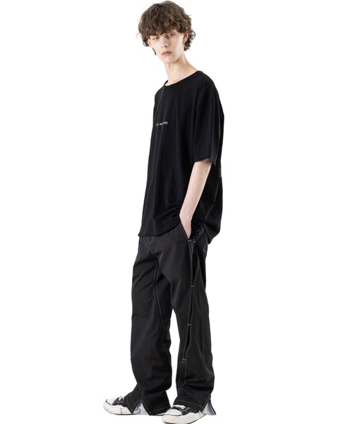 MASSNOUN(マスノウン)の「A'GEM/9 × .kom『MASSNOUN/マスノウン』TOMBSTONES SOFA/トゥームストーンズ ソファ 半袖カットソー(Tシャツ/カットソー・メンズ・ホワイト/チャコールグレー/ブラック・L)」の14枚目の写真