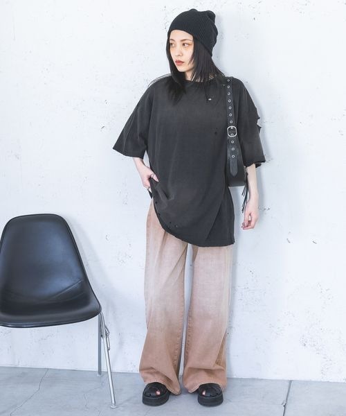 JEANASIS（ジーナシス）の「BASICニットビーニー/907264（ニットキャップ/ビーニー・レディース・ブラック/グレー/ベージュ・FREE）」の16枚目の写真