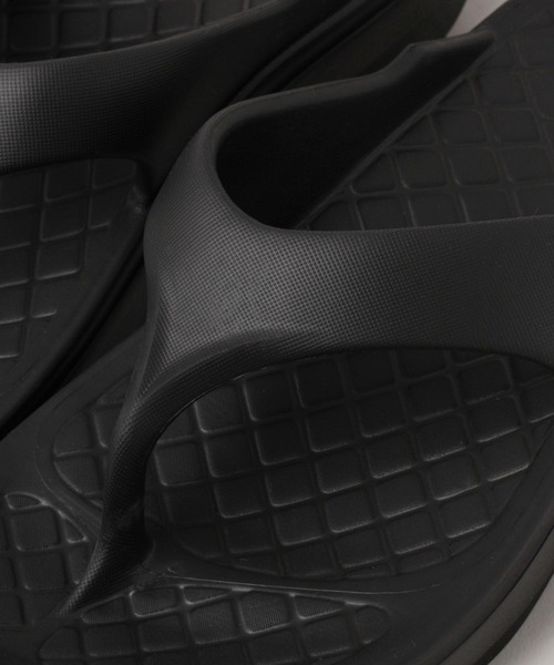 RAGEBLUE（レイジブルー）の「【rig/リグ】フリップフロップ/リカバリーサンダル（サンダル・メンズ・ブラック・MEDIUM/LARGE）」の8枚目の写真