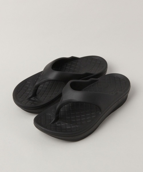 RAGEBLUE（レイジブルー）の「【rig/リグ】フリップフロップ/リカバリーサンダル（サンダル・メンズ・ブラック・MEDIUM/LARGE）」の2枚目の写真