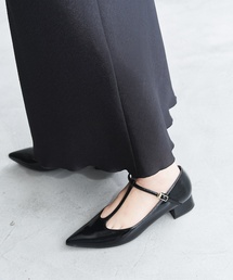 LE TALON | 3cmポインテッドTストラップパンプス(パンプス)