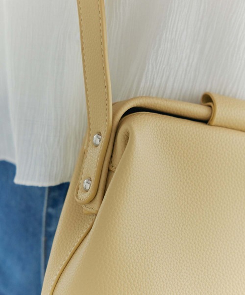 Edit Sheen（エディットシーン）の「フラップボックスショルダーバッグ（ショルダーバッグ・レディース・イエロー/ホワイト/ブラック・FREE）」の14枚目の写真