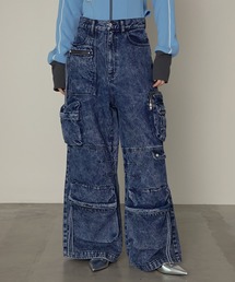 PRANK PROJECT | 【23AUTUMN先行予約商品】デニムカーゴパンツ / Denim Cargo Pants(デニムパンツ)