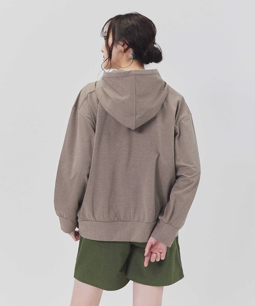 CAMP7(キャンプセブン)の「【CAMP7】水陸両用カーディガン(カーディガン/ボレロ・レディース・ブラック/ベージュ・L/M)」の8枚目の写真