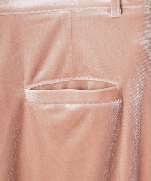 Olu.（オルドット）の「オリジナルベロアパンツ（その他パンツ・レディース・ピンク/ブラウン/チャコールグレー・2/1/0）」の18枚目の写真