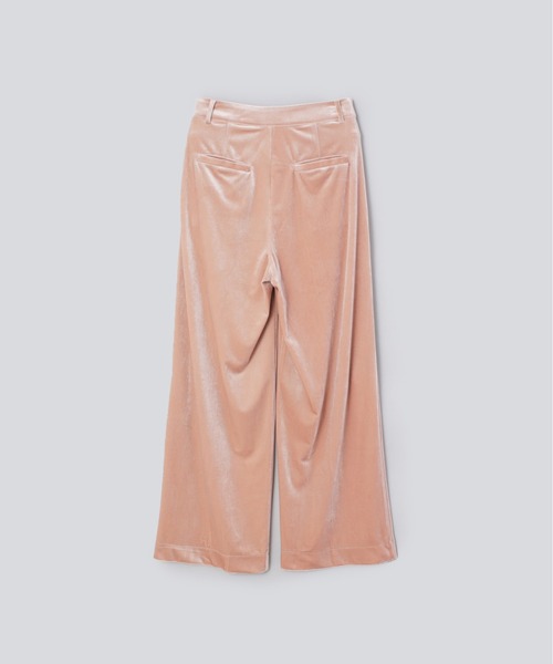 Olu.（オルドット）の「オリジナルベロアパンツ（その他パンツ・レディース・ピンク/ブラウン/チャコールグレー・2/1/0）」の14枚目の写真