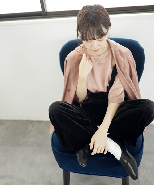 SESTO(セスト)の「ストレッチフィットパンプス(パンプス・レディース・ブラック/ゴールド・M/3L/L/S/LL)」の11枚目の写真