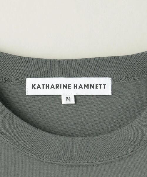 ASTRAET（アストラット）の「＜KATHARINE HAMNETT＞YOU スローガン Tシャツ（Tシャツ/カットソー・レディース・ダークグレー・M）」の7枚目の写真