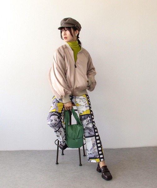 Casselini（キャセリーニ）の「ポイントレザーキャスケット（キャスケット・レディース・ブラック/アイボリー/チェック・FREE）」の13枚目の写真