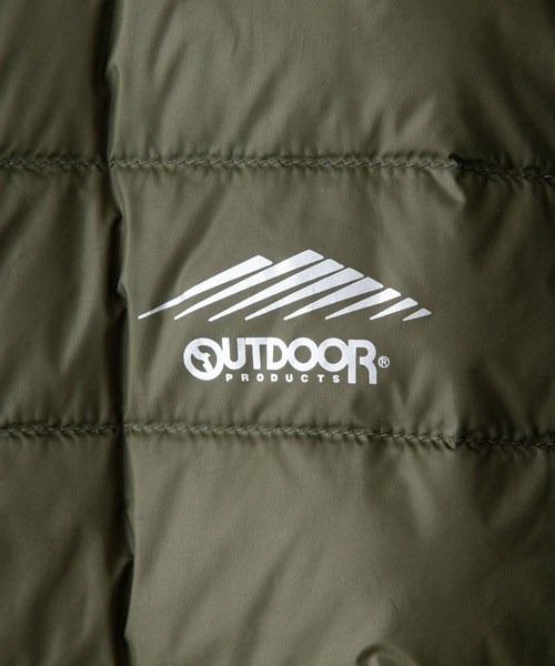 OUTDOOR PRODUCTS（アウトドアプロダクツ）の「【OUTDOOR PRODUCTS/アウトドアプロダクツ】インナーダウンジャケット　洗濯可能　撥水　抗菌　防臭　静電防止　防風　透湿機能　パッカブル仕様（ダウンジャケット/コート・メンズ・ブラック/チャコールグレー/カーキ・X-LARGE/MEDIUM/LARGE）」の8枚目の写真