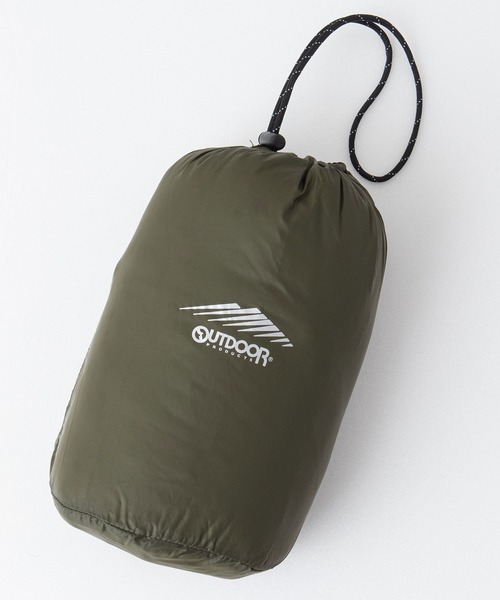 OUTDOOR PRODUCTS（アウトドアプロダクツ）の「【OUTDOOR PRODUCTS/アウトドアプロダクツ】インナーダウンジャケット　洗濯可能　撥水　抗菌　防臭　静電防止　防風　透湿機能　パッカブル仕様（ダウンジャケット/コート・メンズ・ブラック/チャコールグレー/カーキ・X-LARGE/MEDIUM/LARGE）」の14枚目の写真