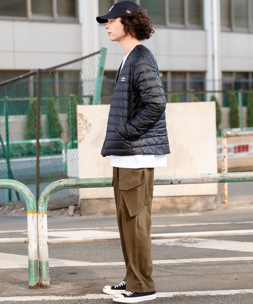 OUTDOOR PRODUCTS（アウトドアプロダクツ）の「【OUTDOOR PRODUCTS/アウトドアプロダクツ】インナーダウンジャケット　洗濯可能　撥水　抗菌　防臭　静電防止　防風　透湿機能　パッカブル仕様（ダウンジャケット/コート・メンズ・ブラック/チャコールグレー/カーキ・X-LARGE/MEDIUM/LARGE）」の16枚目の写真