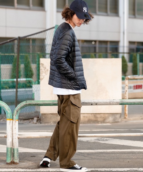 OUTDOOR PRODUCTS（アウトドアプロダクツ）の「【OUTDOOR PRODUCTS/アウトドアプロダクツ】インナーダウンジャケット　洗濯可能　撥水　抗菌　防臭　静電防止　防風　透湿機能　パッカブル仕様（ダウンジャケット/コート・メンズ・ブラック/チャコールグレー/カーキ・X-LARGE/MEDIUM/LARGE）」の19枚目の写真