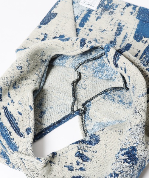 FDMTL（ファンダメンタル）の「FDMTL/ファンダメンタル JACQUARD AZUMA BAG トートバッグ（トートバッグ・メンズ・インディゴブルー・FREE）」の6枚目の写真