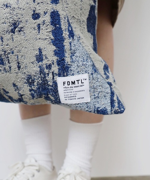FDMTL（ファンダメンタル）の「FDMTL/ファンダメンタル JACQUARD AZUMA BAG トートバッグ（トートバッグ・メンズ・インディゴブルー・FREE）」の12枚目の写真
