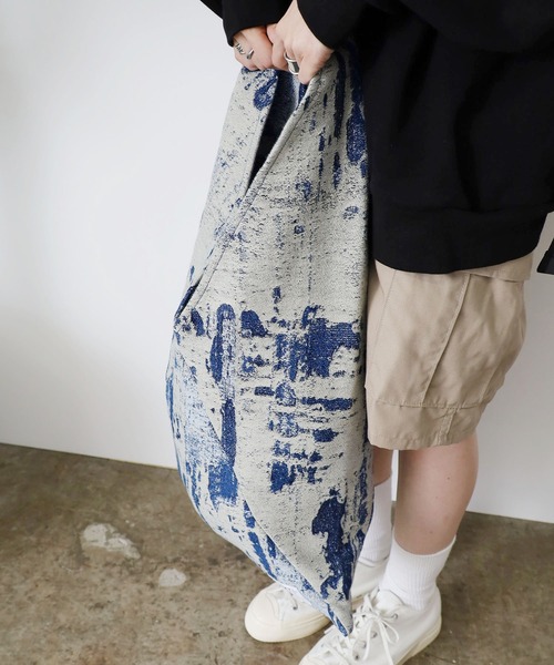 FDMTL（ファンダメンタル）の「FDMTL/ファンダメンタル JACQUARD AZUMA BAG トートバッグ（トートバッグ・メンズ・インディゴブルー・FREE）」の11枚目の写真