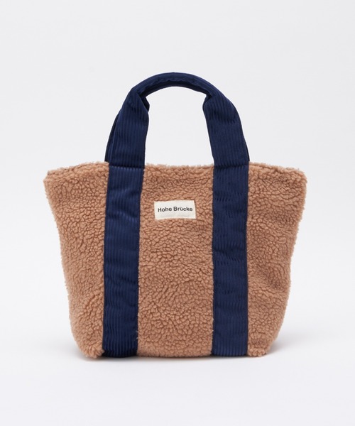 最終値下げ❣️新品♣︎ホビーラホビーレ☆完成品 ウール アラン ラージ トートバッグ FRANCOIS RENIER(フランソワ レニエ)｜LINOKO ラージトート/グレー の