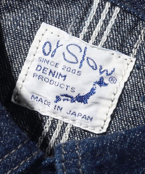 orSlow（オアスロウ）の「Orslow/オアスロウ 1950S COVERALL/カバーオール/6140（カバーオール・メンズ・インディゴブルー・1/2/3）」の4枚目の写真