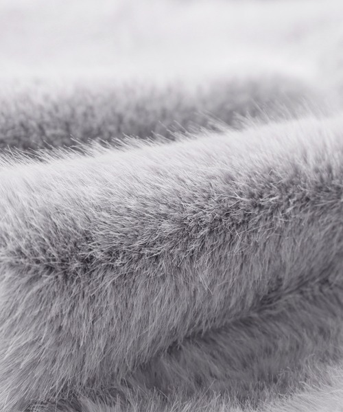 Julia Boutique（ジュリアブティック）の「ペプラムフェイクファーベスト/23500（ベスト・レディース・グレー/ベージュ・ONE）」の15枚目の写真