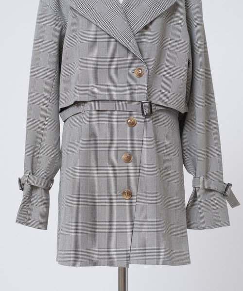 セール】マルチway/ジャケットコートワンピース（テーラードジャケット