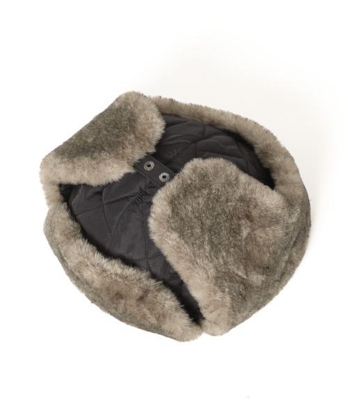 niko and...(ニコアンド)の「オリジナルフライトキャップ2(キャップ・レディース・ブラック/ベージュ・FREE)」の5枚目の写真