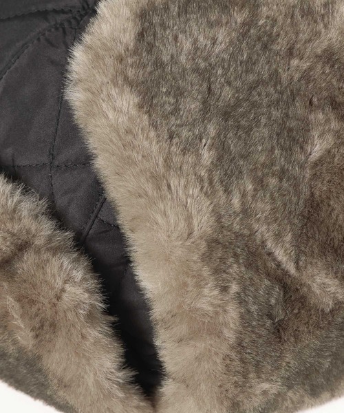 niko and...(ニコアンド)の「オリジナルフライトキャップ2(キャップ・レディース・ブラック/ベージュ・FREE)」の7枚目の写真