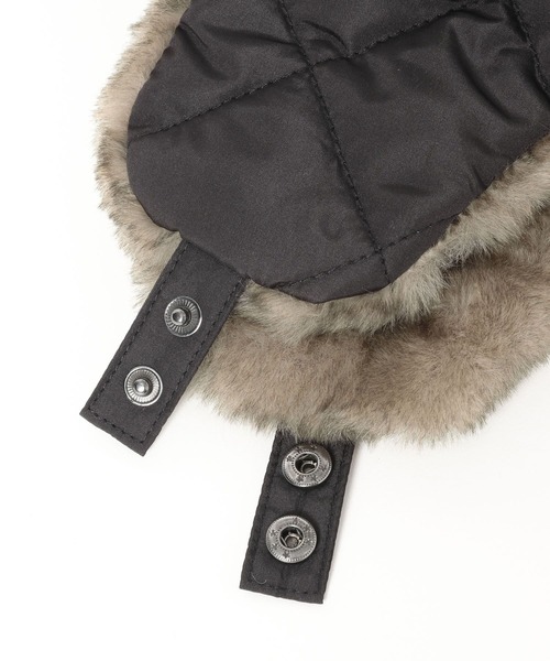 niko and...(ニコアンド)の「オリジナルフライトキャップ2(キャップ・レディース・ブラック/ベージュ・FREE)」の10枚目の写真