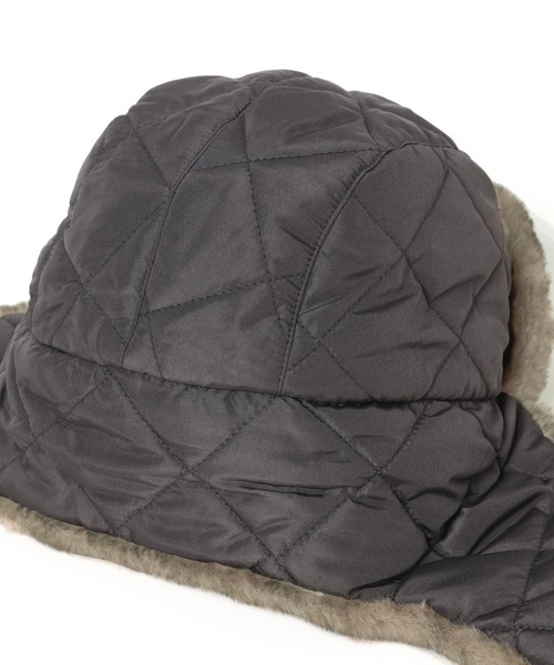 niko and...(ニコアンド)の「オリジナルフライトキャップ2(キャップ・レディース・ブラック/ベージュ・FREE)」の14枚目の写真