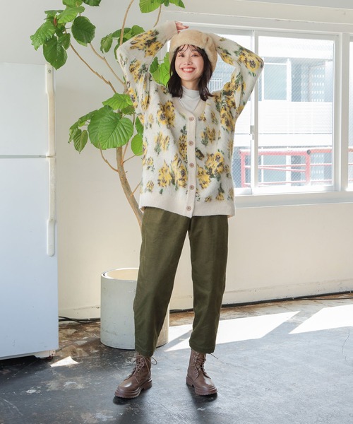 niko and...(ニコアンド)の「オリジナルフライトキャップ2(キャップ・レディース・ブラック/ベージュ・FREE)」の22枚目の写真