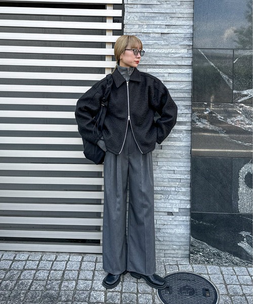 最終価格【新品未使用】BEAUTY&YOUTH ブークレーダブルジップブルゾン BEAUTY&YOUTH UNITED ARROWS（ビューティーアンドユース