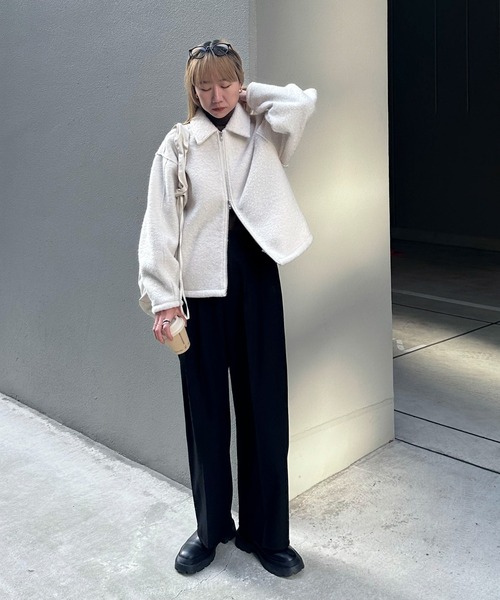 ブークレー ダブルジップ ブルゾン BEAUTY&YOUTH UNITED ARROWS（ビューティーアンドユース