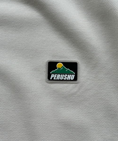 Perushu(ペルーシュ)の「ドローコードシリコンデザインロンT(Tシャツ/カットソー・メンズ・ネイビー/ライトベージュ/ブラック/オレンジ・LARGE/MEDIUM)」の20枚目の写真