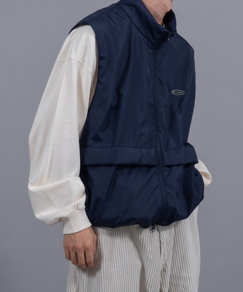 Perushu(ペルーシュ)の「ドローコードシリコンデザインロンT(Tシャツ/カットソー・メンズ・ネイビー/ライトベージュ/ブラック/オレンジ・LARGE/MEDIUM)」の10枚目の写真