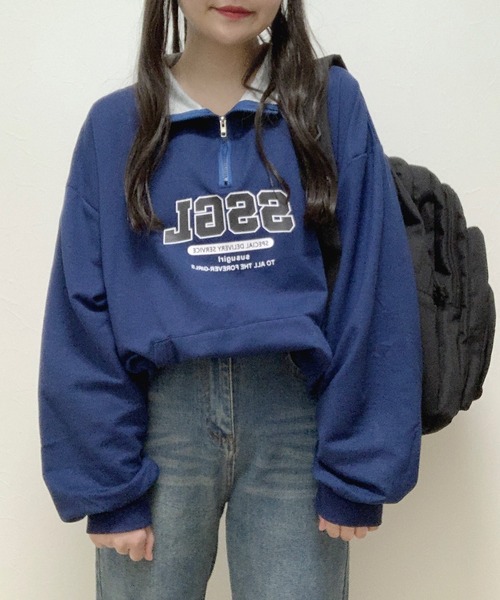 Cham.(チャム)の「ハーフジップスウェット(スウェット)」 - WEAR Cham.(チャム)の「ハーフジップスウェット(スウェット)」 - WEAR
