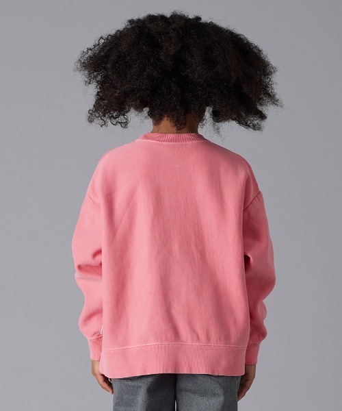 Smoothy（スムージー）の「SMOOTHY  Garment Sweat / スムージー ガーメントスウエット（スウェット・キッズ・ピンク/ブラック/イエロー・SMALL/MEDIUM/LARGE/X-LARGE）」の6枚目の写真