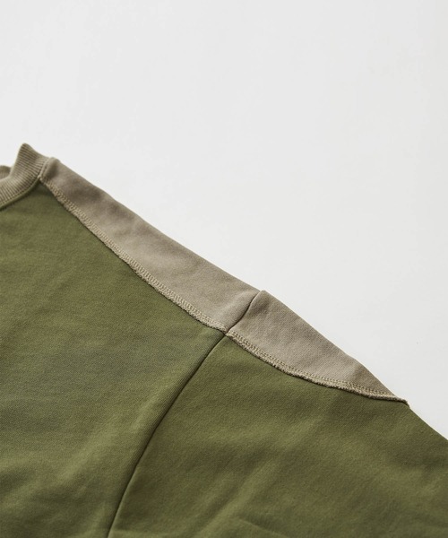 CUBE SUGAR（キューブシュガー）の「GENTIL(ジャンティ)WEB限定スウェットプルオーバー（スウェット・レディース・カーキ/ブラウン/グレー・M）」の17枚目の写真