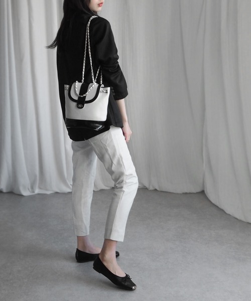 minia（ミニア）の「ミニリュック（バックパック/リュック・レディース・ブラック/シルバー/アイボリー/ブラック×ホワイト・FREE）」の15枚目の写真