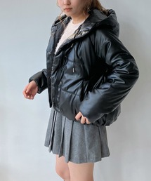 AS KNOW AS plus | ☆選んであったか中綿フェイクダウンジャケット　【2023AWアイテム】(ダウンジャケット/コート)