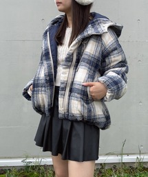 ☆選んであったか中綿フェイクダウンジャケット